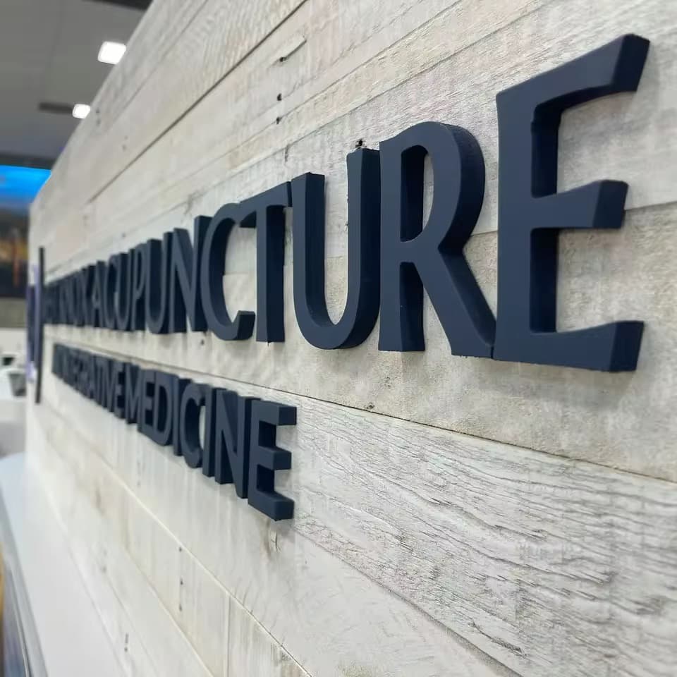 Acrylic letter signs