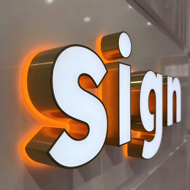 A stronger illuminated 3D letter format
