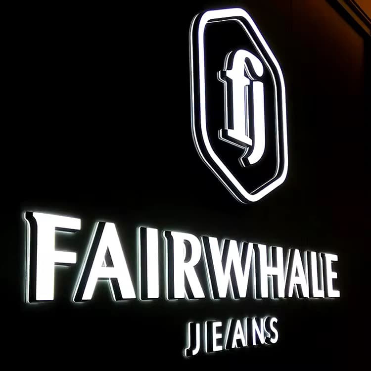 3D Backlit Signs