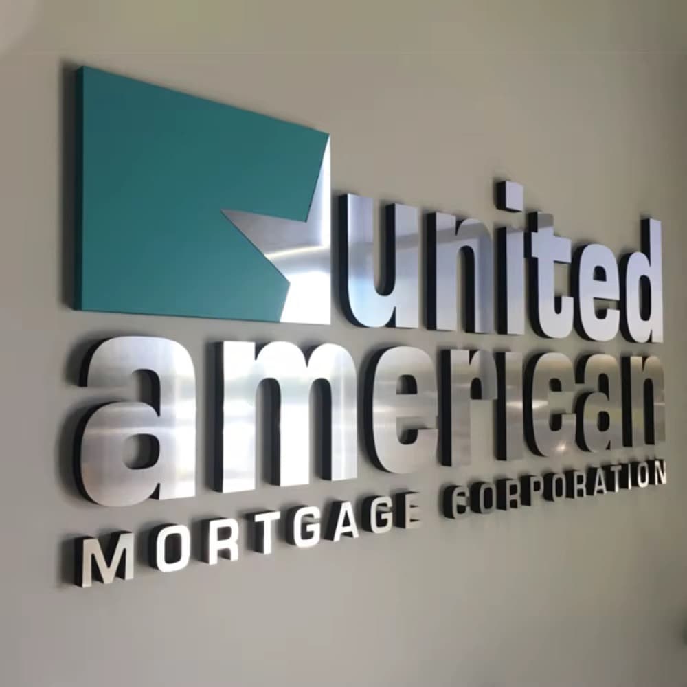 3D Metal Signs