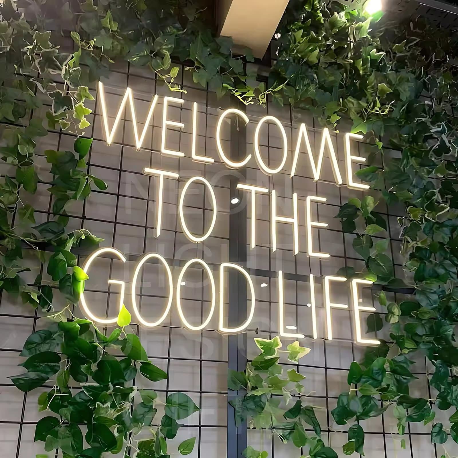 Quote or phrase neon sign