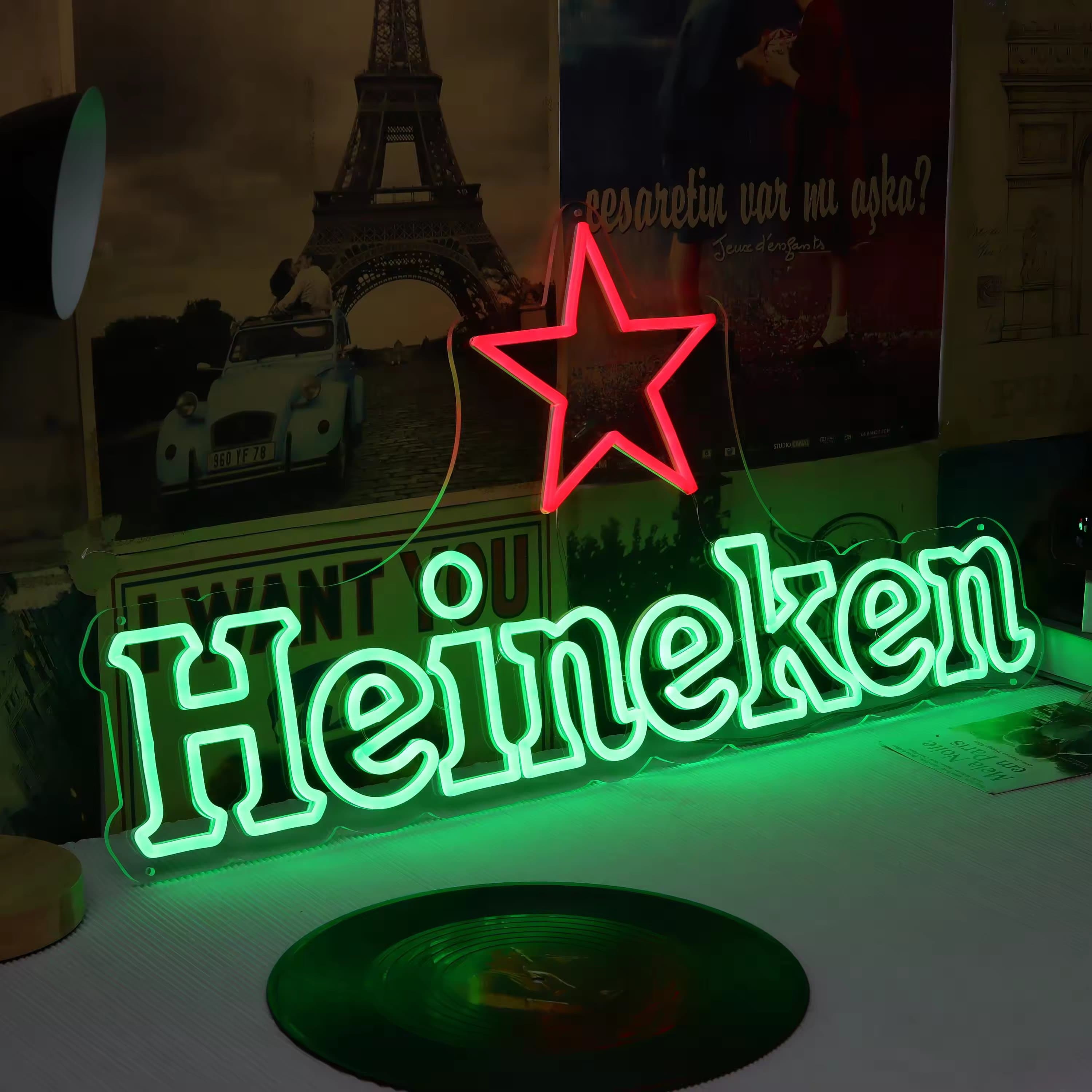 Made-to-order custom sign for a branded interior