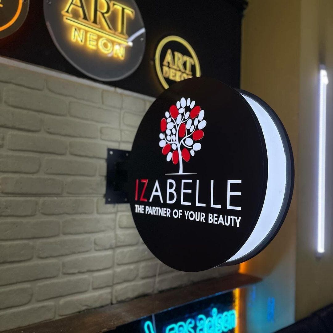 Branded illuminated display