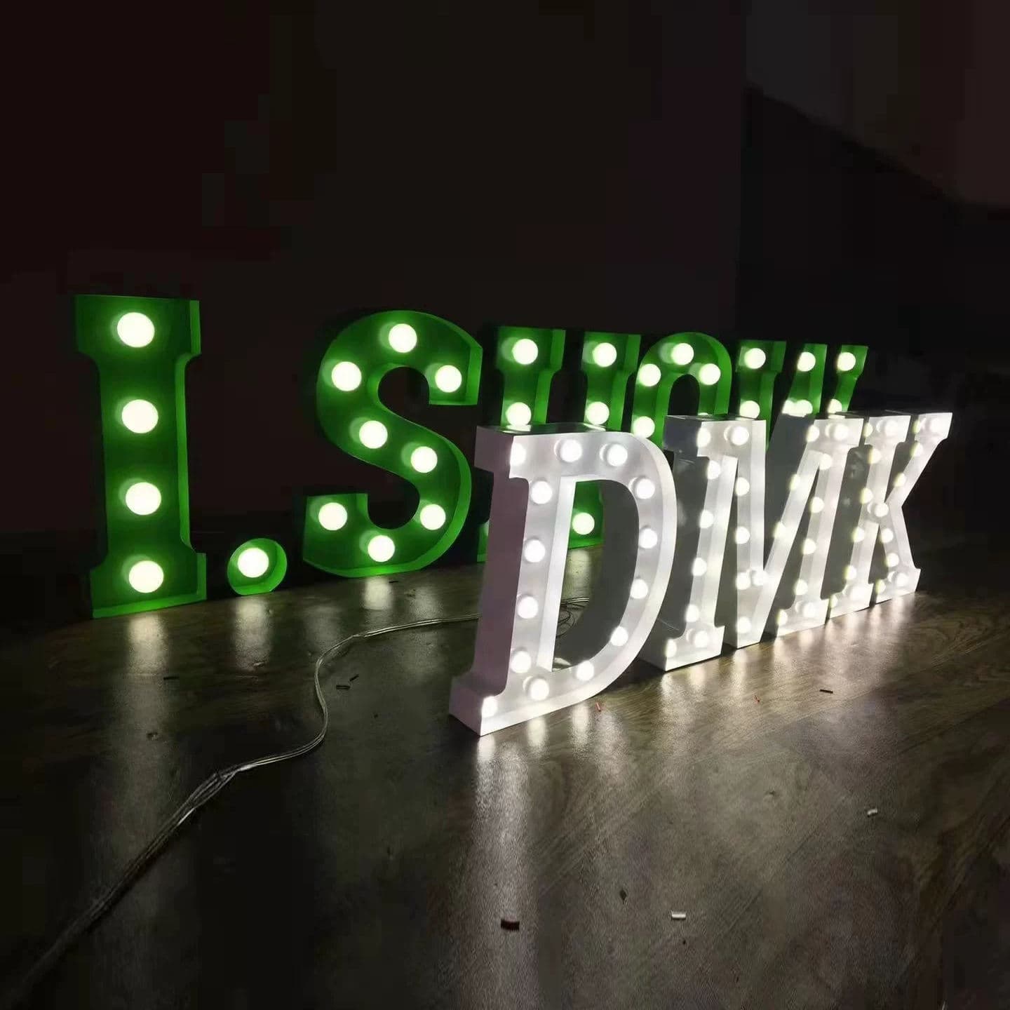 Display-led branded letters
